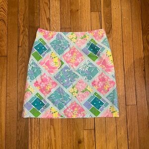 EUC | Lilly Pulitzer Surf n Patch Skirt!!!
